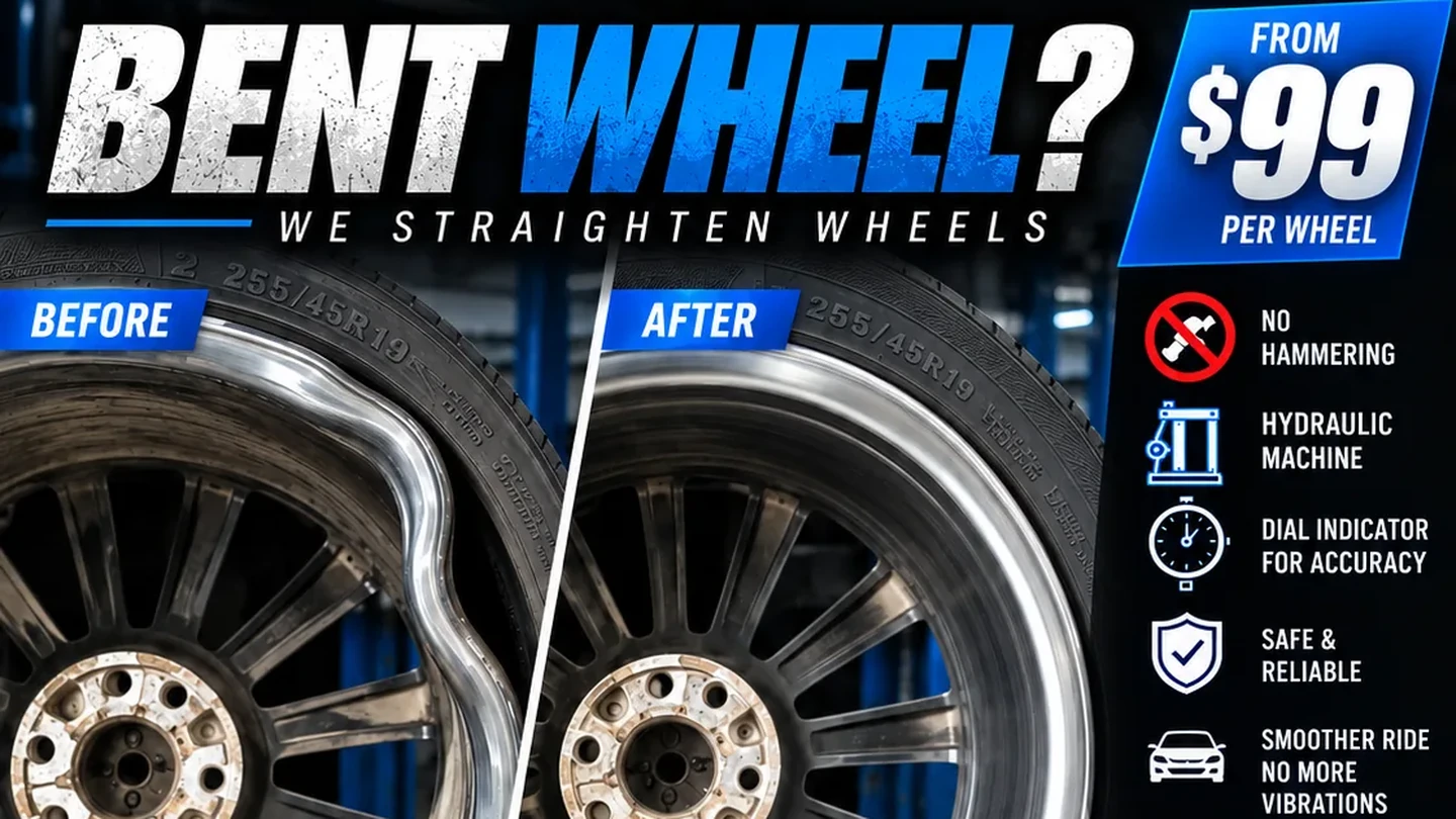 Bent rim straightening at EuroSpot